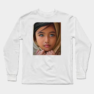 Illustration baby art Long Sleeve T-Shirt